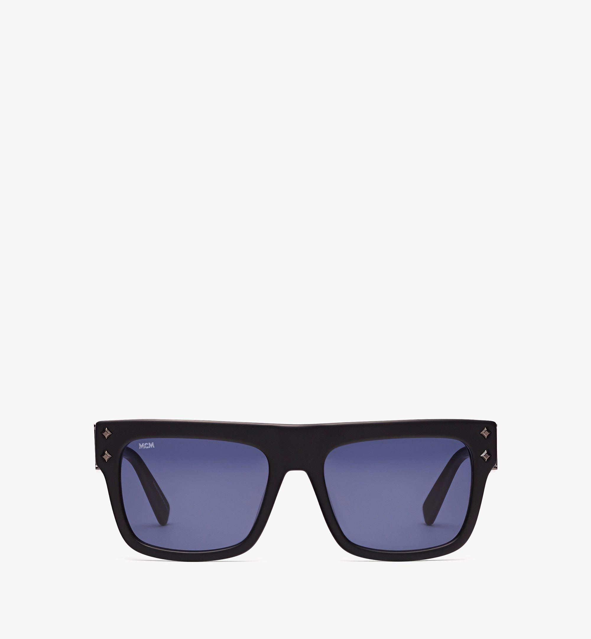 Lunettes de soleil rectangulaires bicolores 1